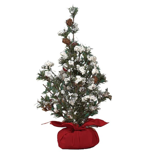 Small Tree in Gift Bag with Berries - image 