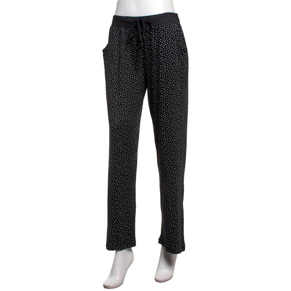 Womens René Rofé® Polka Dot Pajama Pants