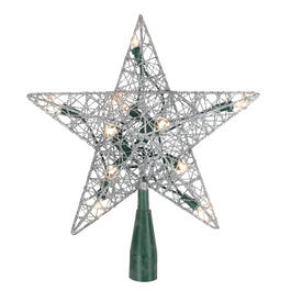 Northlight Seasonal Silver Wire Star Christmas Tree Topper