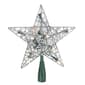 Northlight Seasonal Silver Wire Star Christmas Tree Topper - image 1