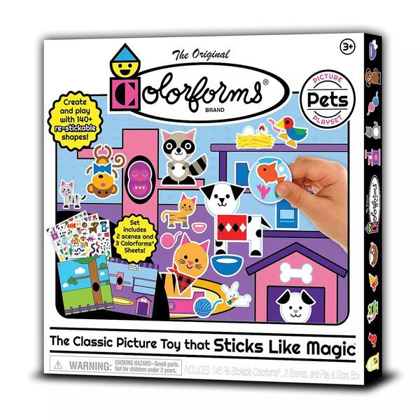 Colorforms Pets Picture Playset - image 