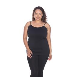 Plus Size White Mark Basic Camisole