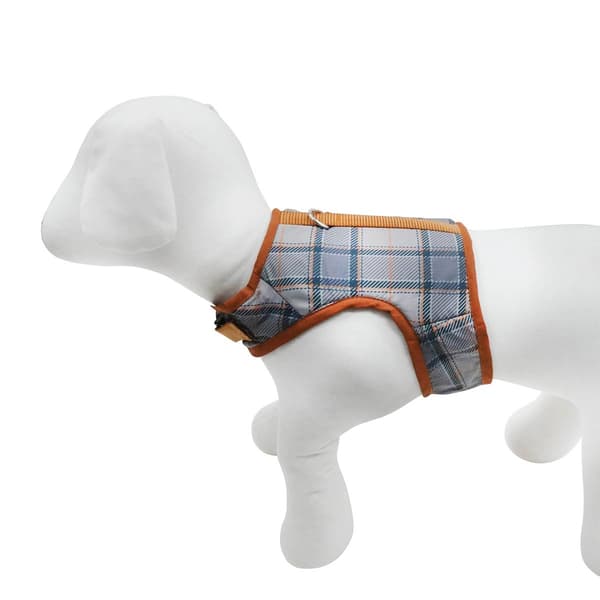 Best Furry Friends Harvest Plaid Pet Harness - image 