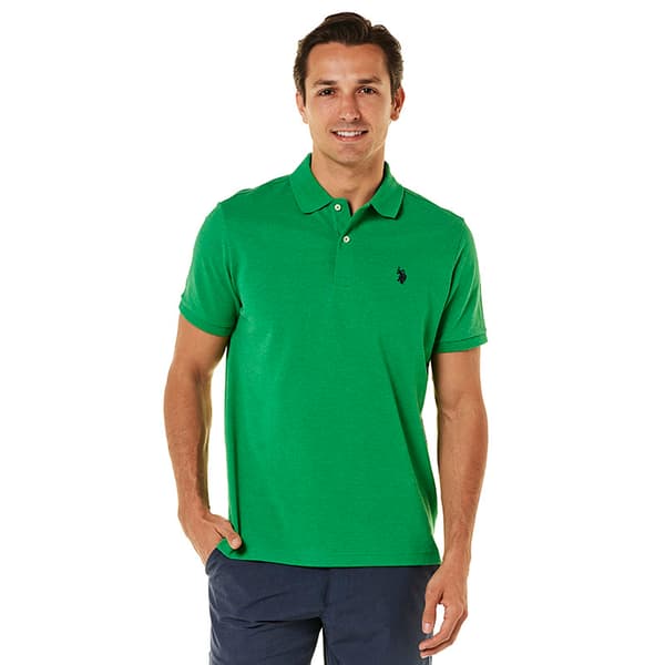 Mens U.S. Polo Assn.(R) Short Sleeve Pique Polo - image 