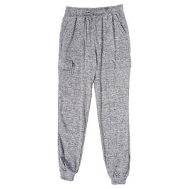 Girls (7-16) No Comment Fleece Backed Joggers w/Cargo Pockets