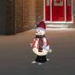 Northlight Seasonal 24in. LED Animated Skiing Snowman Figurine - image 2