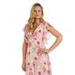 Petite R&amp;M Richards Long Floral Flutter Sleeve Maxi Dress - image 3