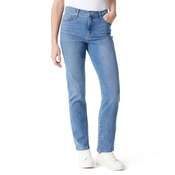 Petite Gloria Vanderbilt Amanda 5 Pocket Jeans - Short