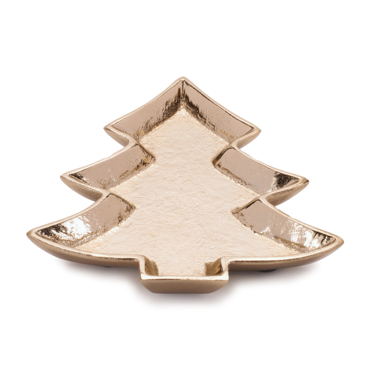 Melrose Metal Pine Tree Trinket Tray - Set of 2