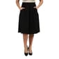 Plus Size 24/7 Comfort Apparel Classic Knee Length Skirt - image 1