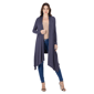Womens 24/7 Comfort Apparel Extra Long Open-Front Cardigan - image 1
