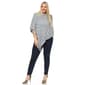 Plus Size White Mark Nixie Poncho Sweater - image 1