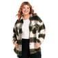 Juniors Plus Stoosh Woodsman Flannel Shacket - image 2