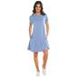 Plus Size Architect&#40;R&#41; Short Sleeve Solid Shift Dress With Pockets - image 1
