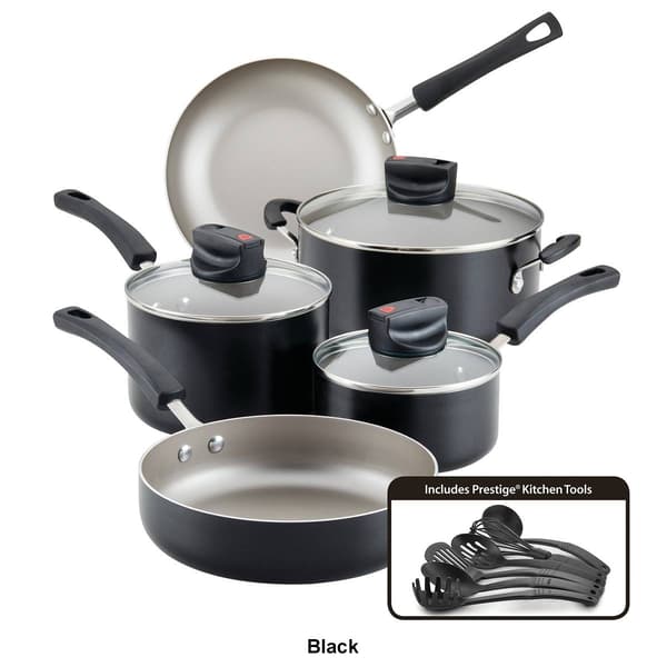 Farberware Smart Control 14pc. Aluminum Nonstick Cookware Set