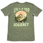 Mens Enjoy the Journey Short Sleeve T-Shirt - Military Green - image 2