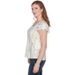 Plus Size Skye’s the Limit Sunny Blue Skies Ruffle Tie Dye Tee - image 4