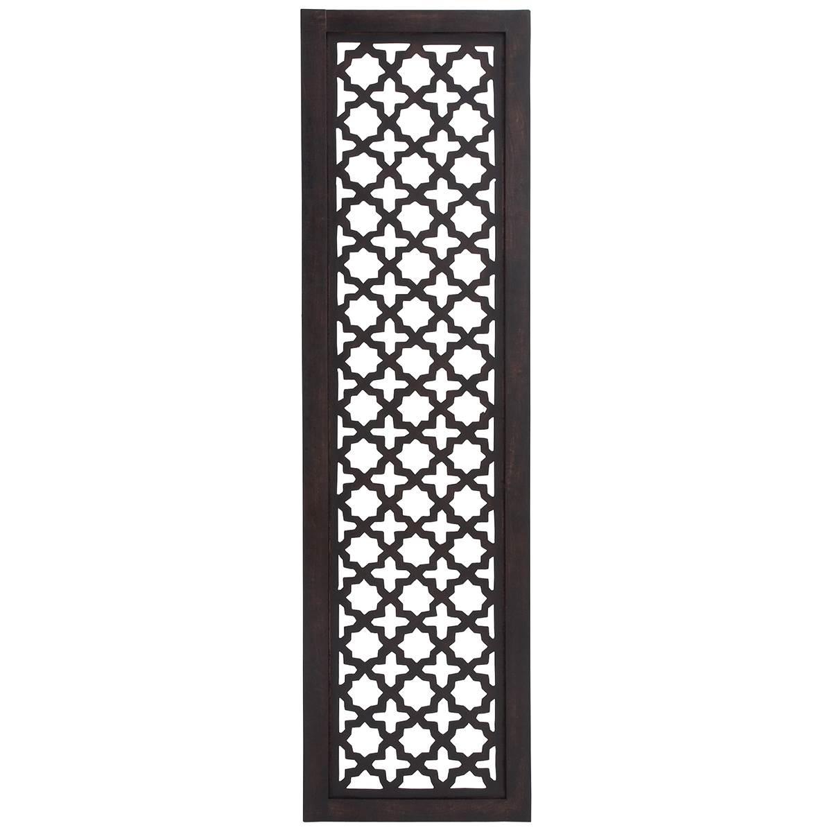 9th & Pike® Black Traditional Ornamental Wood Wall Decor
