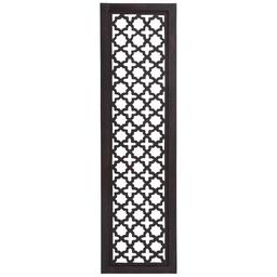 9th & Pike(R) Black Traditional Ornamental Wood Wall Decor