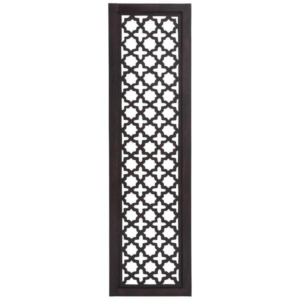 9th & Pike&#40;R&#41; Black Traditional Ornamental Wood Wall Decor - image 