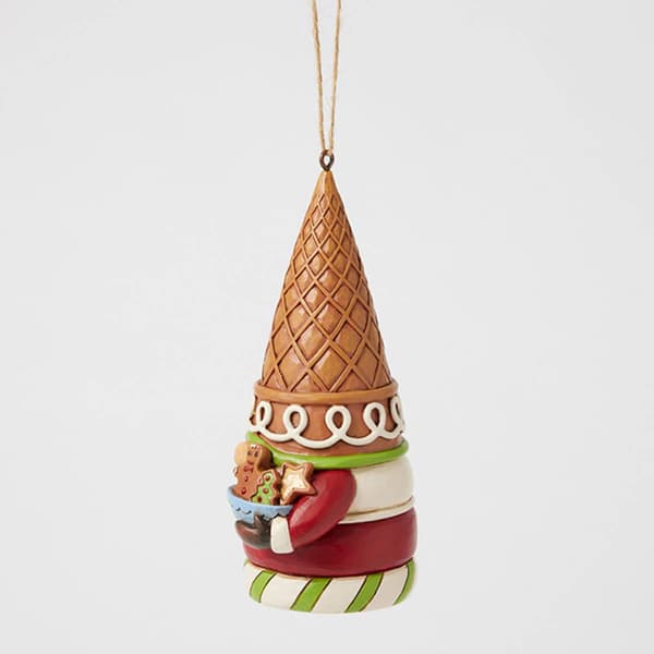 Jim Shore Gingerbread Gnome Christmas Ornament