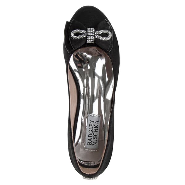 Little Girls Badgley Mischka Dress Pumps with Bow