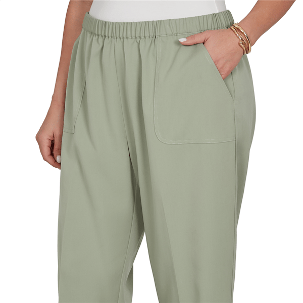Plus Size Alfred Dunner Indigo Girls Twill Pants - Short Length