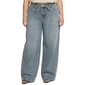 Plus Size Royalty Wide Leg Jeans With Self Tie - image 1