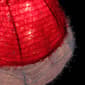 Northlight Seasonal 13" Lighten Tinsel Santa Hat Tree Topper - image 2