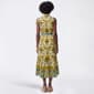 Womens Kasper Sleeveless Scroll Floral Midi Dress - image 3
