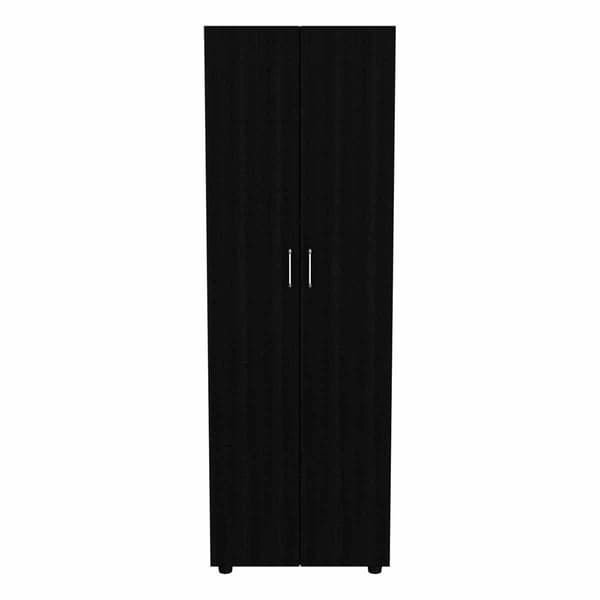 FM FURNITURE Glasglow Black Armoire - image 
