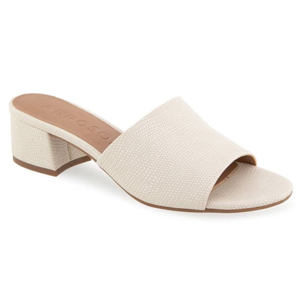 Womens Aerosoles Como Heeled Slide Sandals