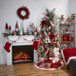Northlight 8in. Plush Peppermint Star Christmas Ornament - image 3