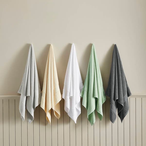 FreshFolds Cooper 4pc. Soft Cotton Classic Bath Towel Set