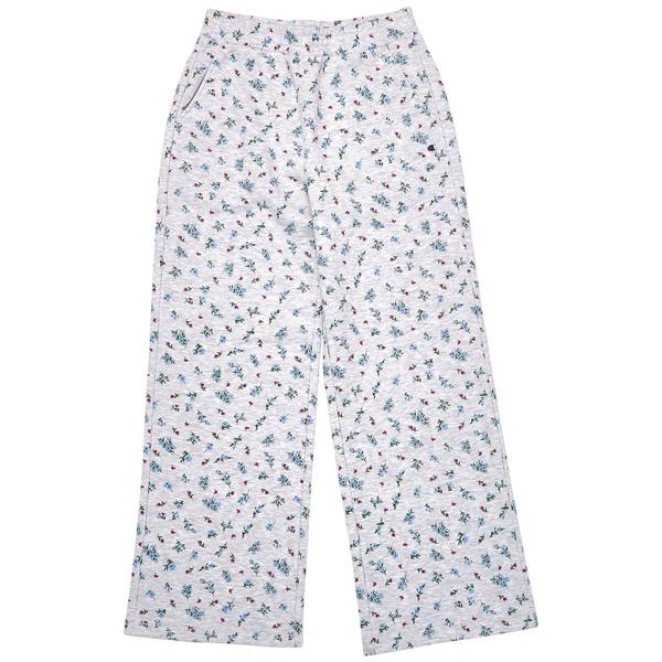 Girls (7-16) Champion® Fleece Lined Floral Wide Leg Pants