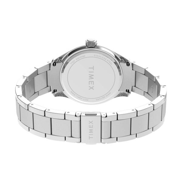 Mens Timex&#174; Silver-Tone Case & Bracelet Watch -TW2V95400JI