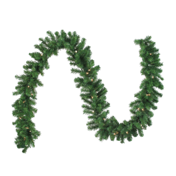 Northlight Pre-Lit Oak Creek Pine Artificial Garland