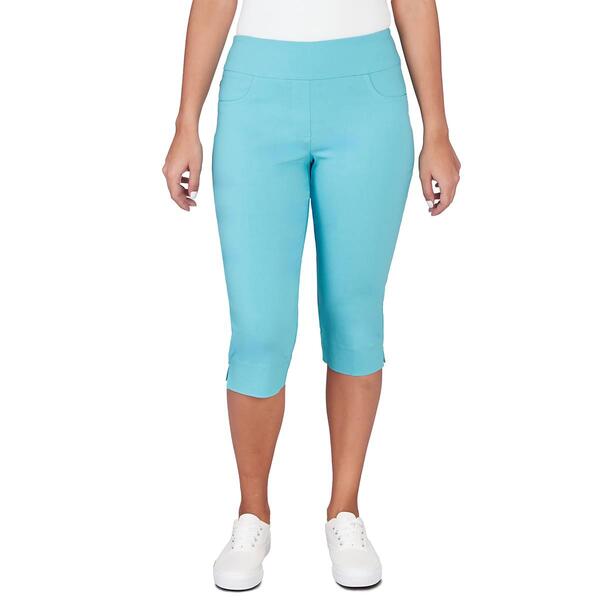 Petite Ruby Rd. Key Items Alt Solid Capri Pants - image 