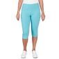 Petite Ruby Rd. Key Items Alt Solid Capri Pants - image 1
