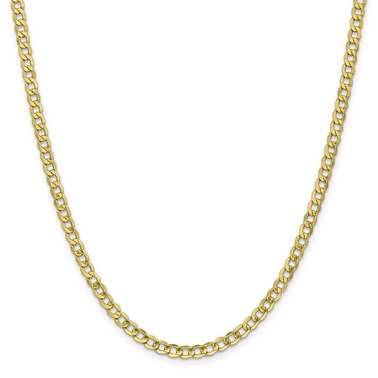Unisex Gold Classics(tm) 10kt. Gold 4.3mm 16in. Chain Necklace