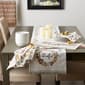 DII&#174; Embellished Thankful Autumn Wreath Reversible Table Runner - image 5