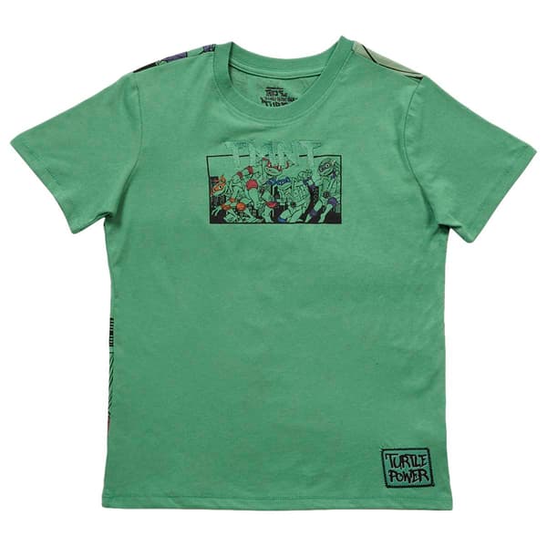 Boys &#40;8-20&#41; Freeze Teenage Mutant Ninja Turtles Patch Tee - Green - image 