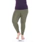 Plus Size White Mark Super Stretch Solid Leggings - image 10