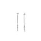 Rosa Rhinestones Skinny Mini Drop Earrings - image 1