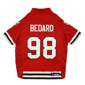 NHLPA Chicago Blackhawks Connor Bedard Pet Jersey - image 1