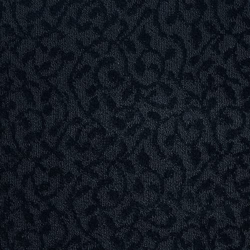 Garland Ivy Solid Rectangular Area Rug - Navy