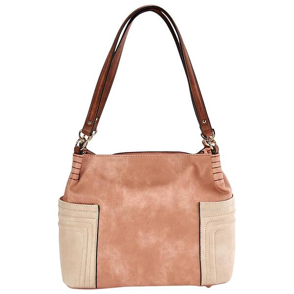 DS Fashion NY Side Pockets Hobo - image 