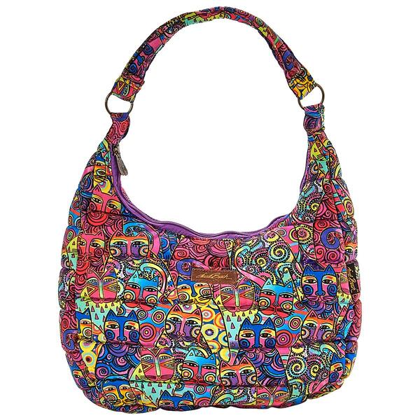 Laurel Burch Rainbow Celebration Hobo - image 