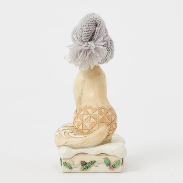 Jim Shore Woodland Glen Fox w/ Knit Hat Christmas Figurine