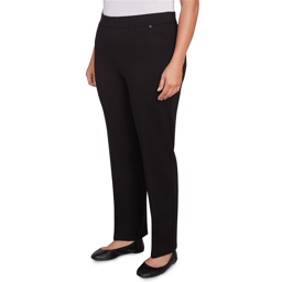 Plus Size Skye’s the Limit Essentials Pull On Straight Leg Pants